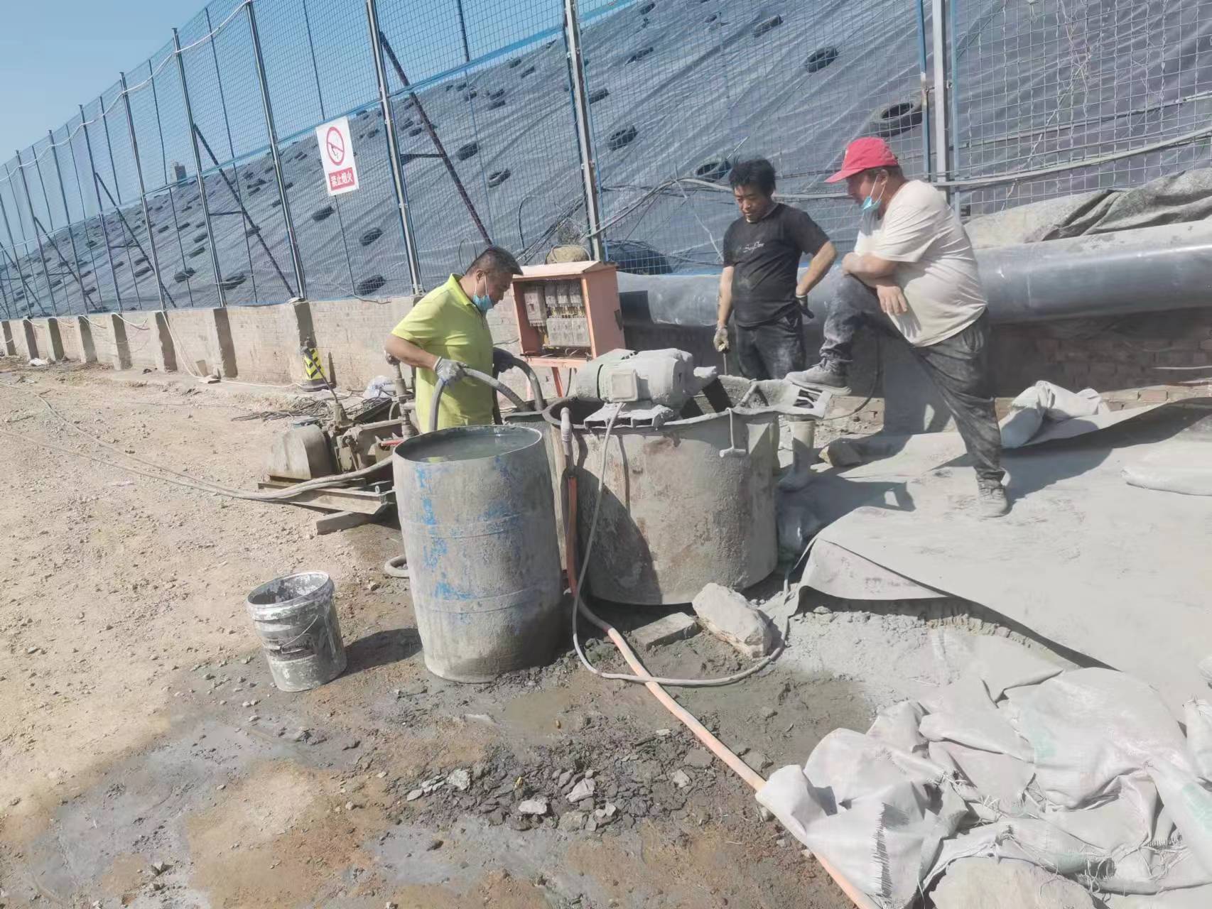 三家镇袖阀管注浆